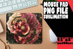 Glitter Flower Mouse Pad Art PNG Product Image 1