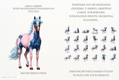 Spring Horse Clipart Product Image 2