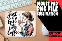 JOYFUL MOUSE MAT ARTISTIC MAGIC, Just A Girl Product Image 1