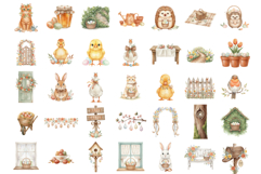 Terracotta Easter Clipart Product Image 7