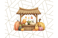 Woodland Autumn Animals PNG Clipart for Fall &amp; Harvest Product Image 2