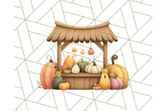 Woodland Autumn Animals PNG Clipart for Fall & Harvest Product Image 2