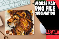 Purrfection Sublimation Mouse Pad - 3D Design Product Image 1