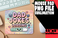 BRIGHT MOUSE PAD SUBLIMATION ART, Father's Day Product Image 1