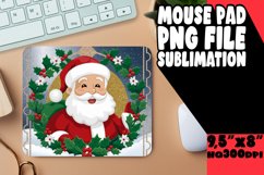 Unique Mouse Mat Sublimation Style, 3D Xmas Product Image 1