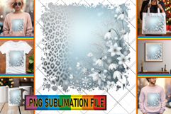 Dazzling TOTE BAG Designs PNG, Leopard Prints Product Image 1
