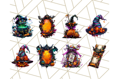 Magical Halloween PNG Clipart, Cute Spooky Elements Clip Art Product Image 2