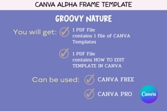 Groovy Nature - Canva Alpha Template Product Image 5