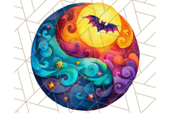 Whimsical Celestial Moon and Stars Clipart Constellation Png Product Image 2