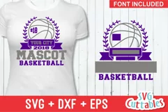 Basketball SVG | Basketball Template 0033 | Shirt Design Product Image 1