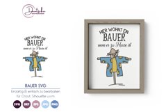 Ein Bauer SVG | Vogelscheuche SVG Product Image 1