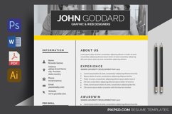  Ready 3-Piece Resume/CV Set  Product Image 5