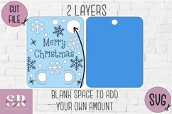 Christmas Money card | Paper cutting | Money card Product Image 3