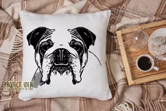 English Bull Dog SVG / EPS / DXF / PNG Files Product Image 2