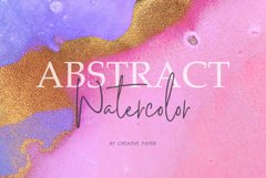 Phone Case, Gold Ink & Watercolor Backgrounds Product Image 2