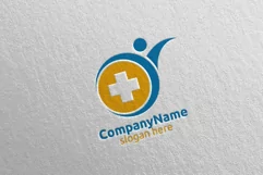 Health Care Medical Hospital Logo 62 Product Image 2
