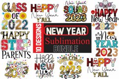 New Year SVG Mega Bundle , Happy New Year SVG MEGA Bundle Product Image 4