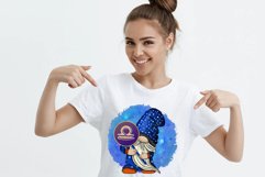 gnome zodiac sign ,libra png file sublimation Product Image 3