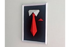 DIY Gentleman Frame - 3d papercraft Product Image 2