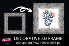 3D FRAME Clipart Product Image 1