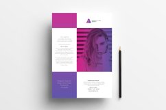 Modelling Agency Poster Template Product Image 2