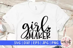 Girl maker - Mother SVG EPS DXF PNG Cutting File Product Image 1