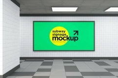 Subway Signage Billboard Mockup Product Image 11