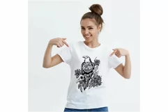 mystical raven png raven skull png sublimation Product Image 2