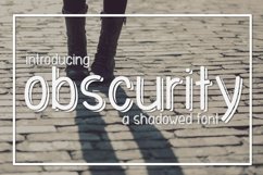 Web Font Obscurity Product Image 1