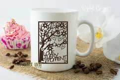Love every moment paper cut design. SVG / DXF / PNG / EPS Product Image 3