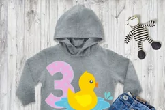 Baby Birthday 3rd Birthday 3 months Toddler Kids svg print Product Image 2