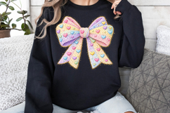 Easter Knit Bow PNG Product Image 2