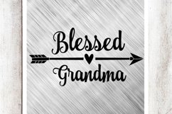 Blessed Grandma SVG/DXF/EPS File Product Image 1