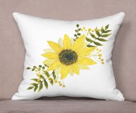 Watercolor Sunflower clipart Product Image 7