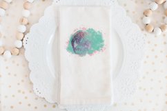 Turquoise and Blush Pink Brush Strokes Bundle Product Image 6