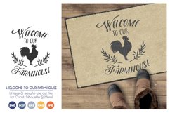 Welcome to Our Farmhouse SVG Cut Files Product Image 1