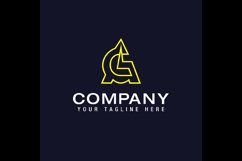 A G logo concept, initial AG or GA vector illustration Product Image 1