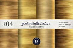 Gold Metallic Texture, Brushed Foil Background Product Image 1