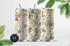 Vintage Floral Wallpaper |Ornamental Flower Pattern Product Image 2