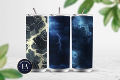 Lightning Bolt Digital paper, Thunderstorm pattern Product Image 2