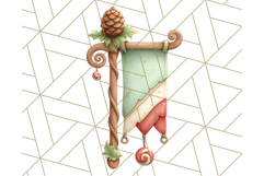 Snowman Family Clipart PNG Winter Holiday Art Product Image 3