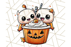 Monster Café Halloween PNG Clipart, Coffee Holiday Clip Art Product Image 3