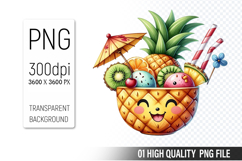 Summer Clipart PNG Bundle, Beach Clipart Design Product Image 8
