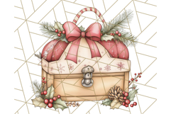 Christmas Cottagecore Kitchen Clipart PNG, Holiday Decor Product Image 3