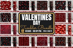 Valentines Day Tumbler Wrap Bundle, Product Image 1