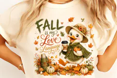 Fall Is My Love PNG, Funny Thanksgiving PNG, Fall Pumpkin Product Image 2