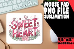 Whimsical Desk Pad Sublimation, Valentines Product Image 1