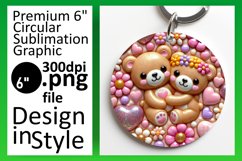 Cute Round Design for Car Coasters , Sweet Animals Product Image 1