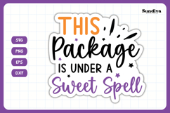 Halloween Small Business Packaging Sticker | Sweet Spell Product Image 3