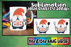 Cozy moments sublimation print wrap, Gnomes Product Image 1